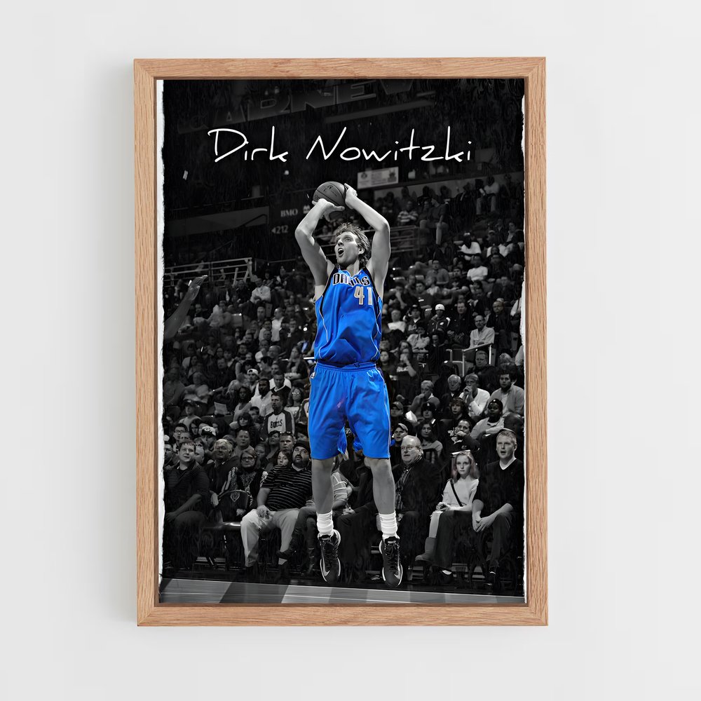 Poster Dirk nowitzki – affiche Basketball (vue 4)